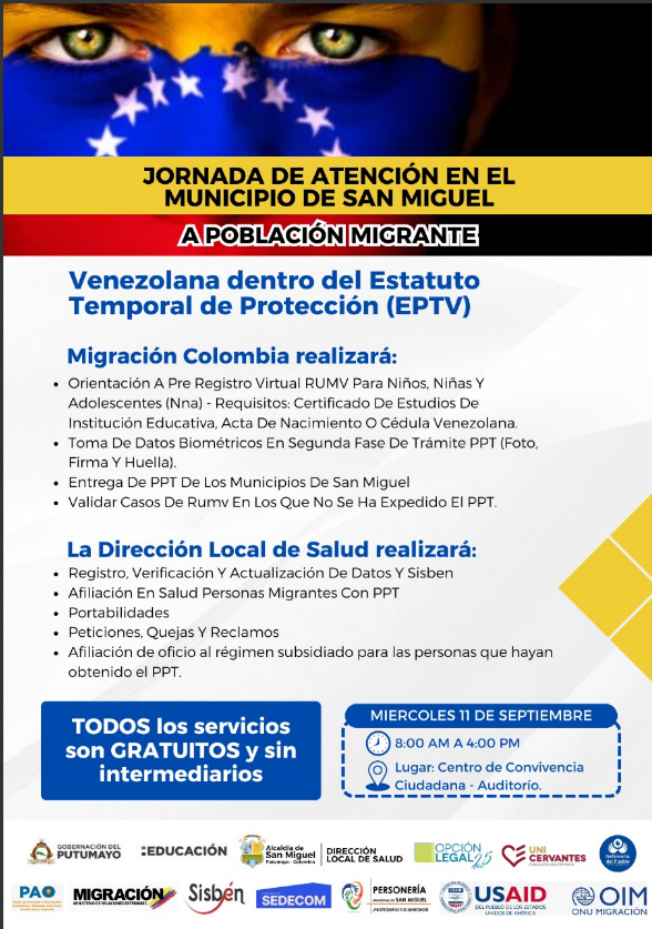  Atención a población migrante