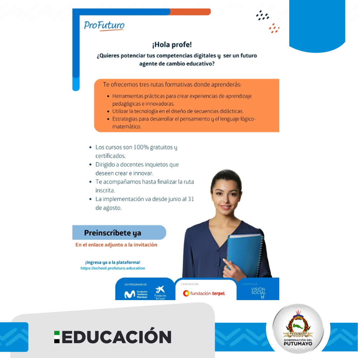 ¡Lanzamiento del Programa ProFuturo!