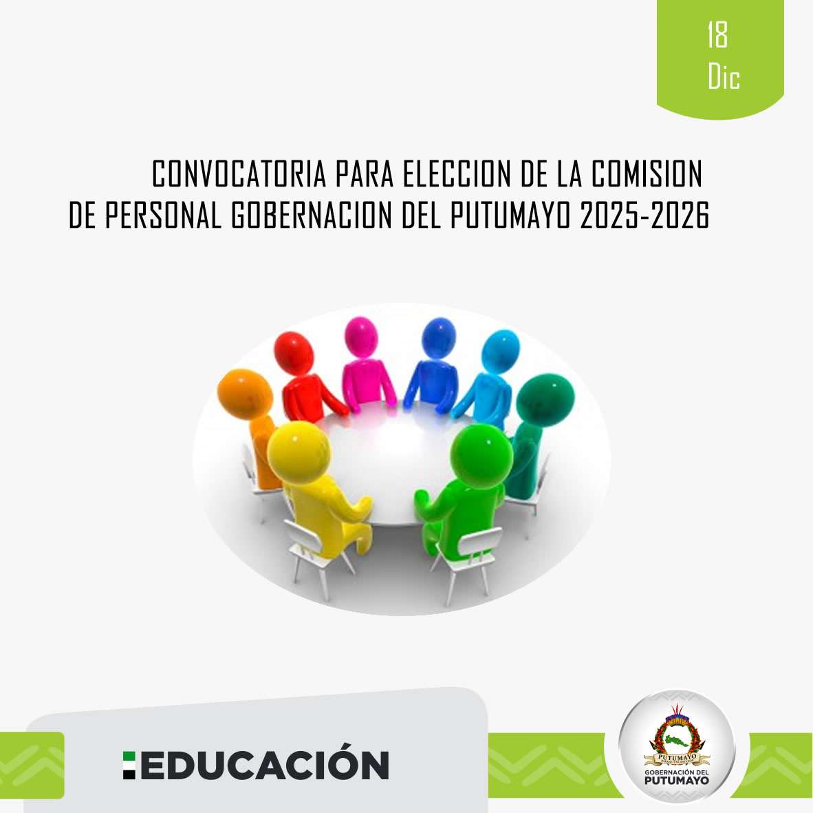 CONVOCATORIA PARA ELECCION DE LA COMISION DE PERSONAL